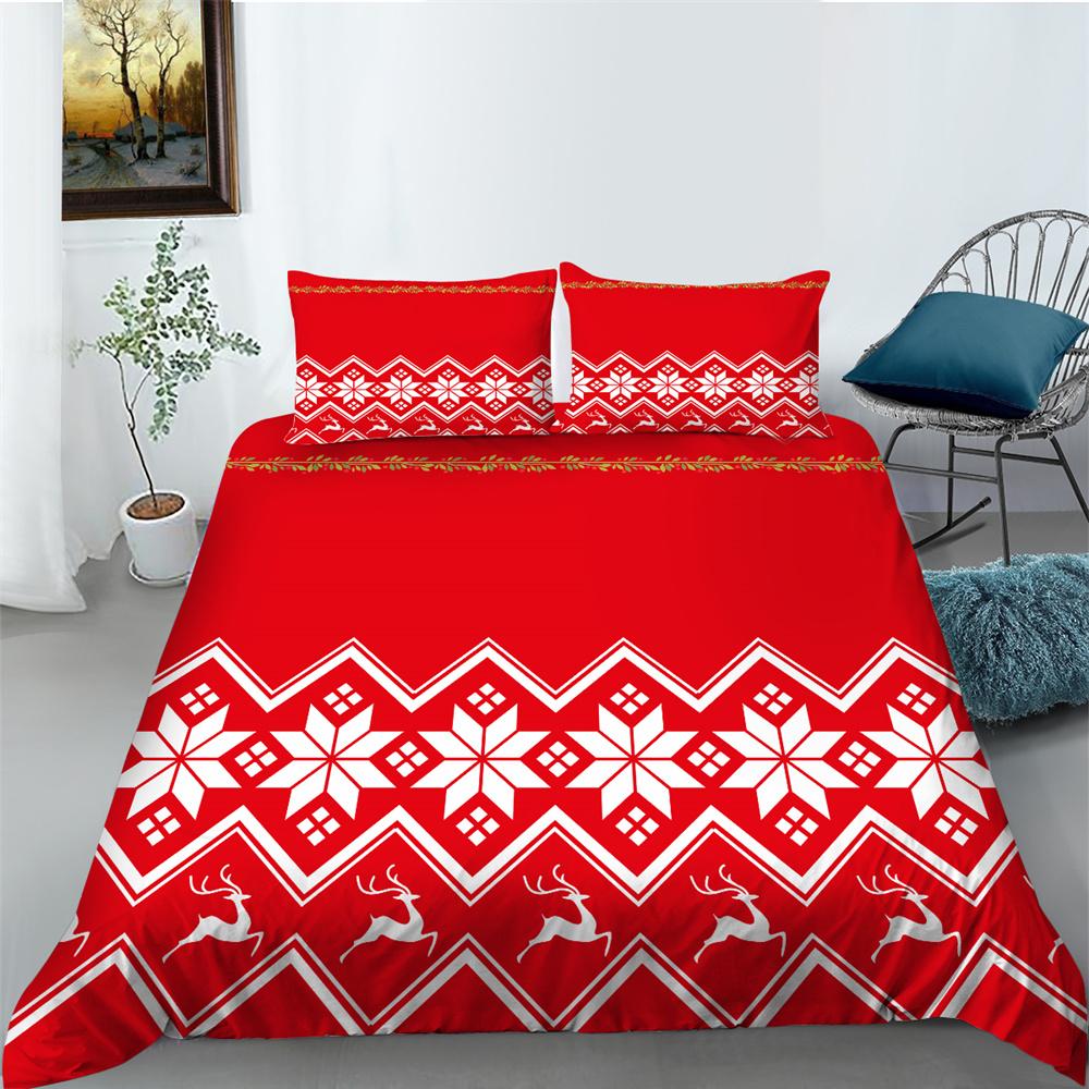 

Пододеяльник с тематикой льда и снега, Рождественский чехол для постельного белья, костюм, пододеяльник для снега, один размер для мальчиков и девочек, декор для спальни EU Single 135x200cm