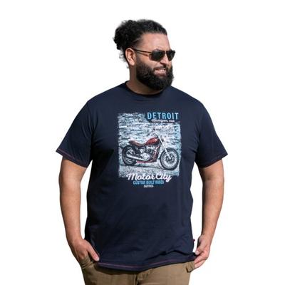 Mens D555 Knowle Detroit Bike Kingsize T-Shirt