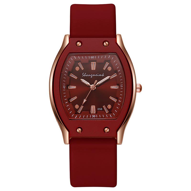 Small Fragrance Style Ladies Silicone Watch With Quartz Movement For Casual Girls