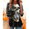 Autumn and Winter New Fashion Round Neck Long Sleeve Printed Elegant Casual Loose Hoodie