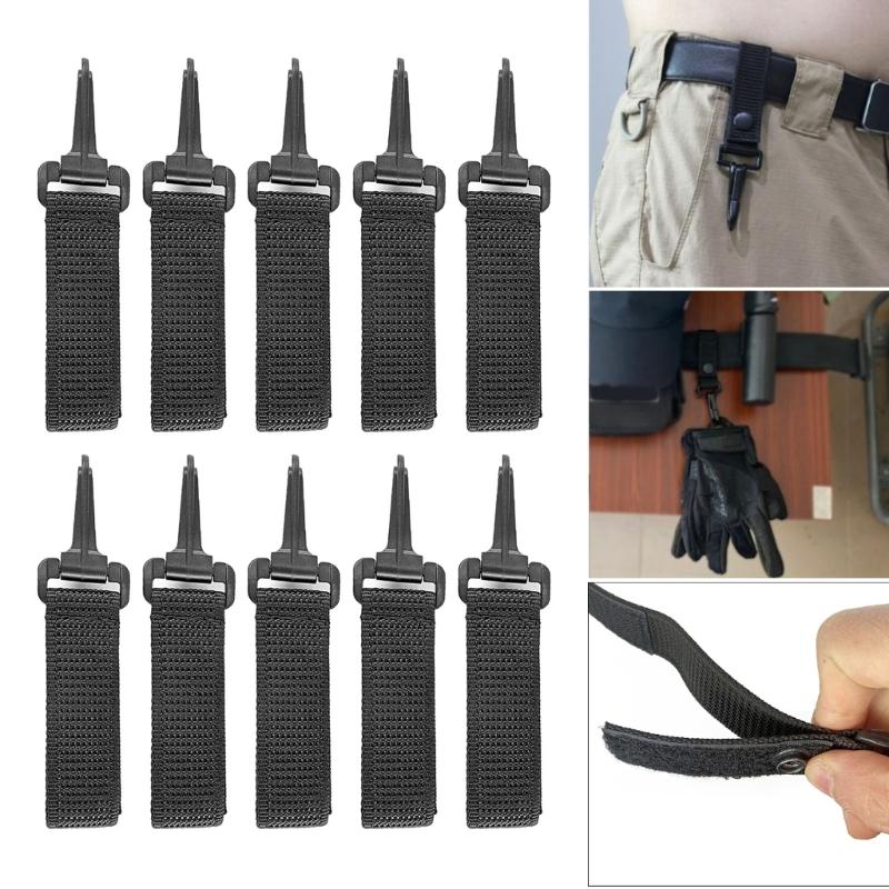 Portachiavi Cintura in Nylon Portachiavi Gancio Tattico Gancio per Cintura Portachiavi Moschettone