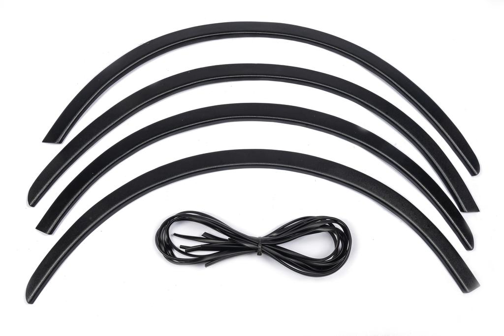 Bogenauskleidungen (4 Stück, schwarz) für Renault Scenic/Grand 2003-2009