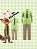 Nick Wilde Zootopia Cosplay Costume Shirt Set for Adults