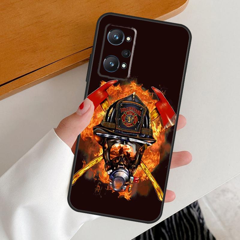 Bohaterowie Strażacy Strażak Dla Realme C67 C55 C53 C51 C35 C33 C31 C30 C25s C21Y GT Neo 6 GT5 9 10 11 12 Pro Plus Etui