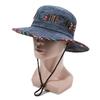 Summer Sunhat Wide Brim Sunshade UV Protection Fishing Hiking Sun Hat Outdoor Sport  Adjustable Foldable Travel Cowboy Hat
