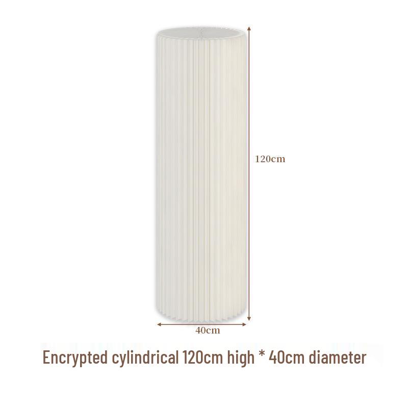 Multi-Layer Folding Exhibition Stand & Wedding Aisle Display Rack with Creative Cylinder Design