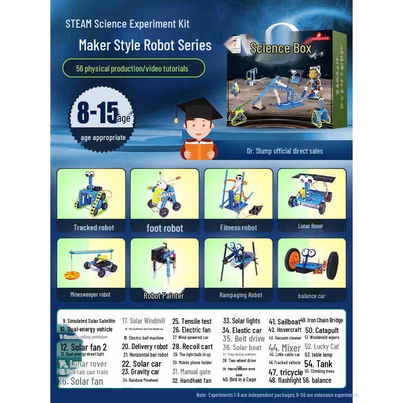 

HANDUNYOU STEM Robot Series Science Experiment Kit