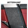 For BMW F10 F18 Series 5 Made of Alcantara Car Interior Tuning Center B Pillars Panel Trim Frame Performance Sticker Accessories