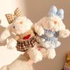 Princess Cartoon Rabbit Plush Keychain Cute Girls' Gift Bag Charm