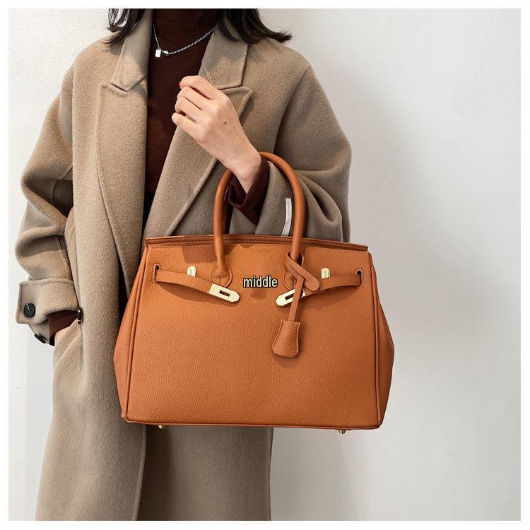 2021 Trendy Korean Style Women's Luxury Textured Crossbody and Shoulder Bag, Versatile Fashion Handbag