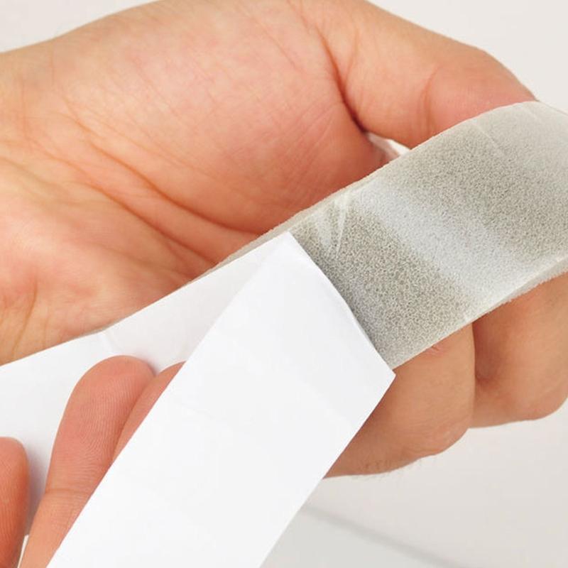 2 Rolls Self-adhesive Door And Window Sealing Strip Glass Window Anti-collision Rubber Strip Foam Sound Insulation Strip