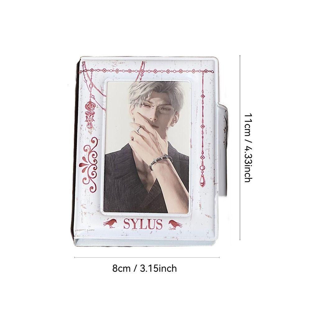 Cute 3 inch Kpop Album 32 Pockets Mini Photocard Holder Gift Dragon Has Always Been By Your Side Small Card Booklet