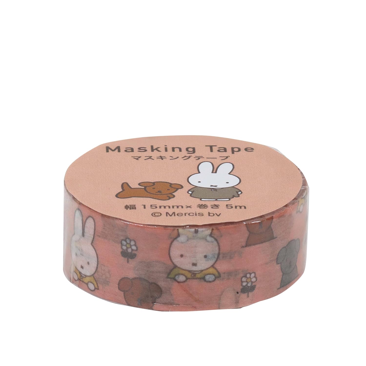 

Miffy Masking Tape, Pink, 5-Pack, MF784B-5P розовый