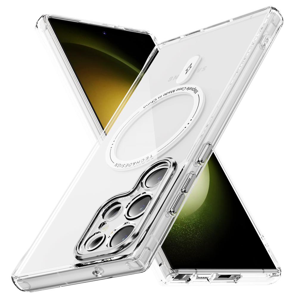 Applicable to Samsung Samsung S26Ultra Phantom Magnetic Mobile Phone Case S25Ultra Transparent S24Ultra Protective Case
