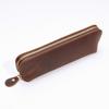 Personalized Real Leather Pencil case Custom Pens Case Aesthetic Pouch Genuine Leather Pens Bag