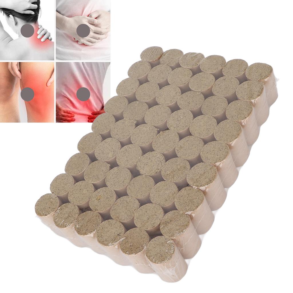 54 szt. Stożek Moxa 10:1 Przenośny Domowy Naturalny Chiński Kubek z Piołunu do Terapii Moksybucją