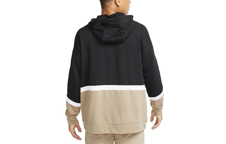 Nike Sweatshirts Men's Khaki Hooded Moderate Regular DD1904-247
