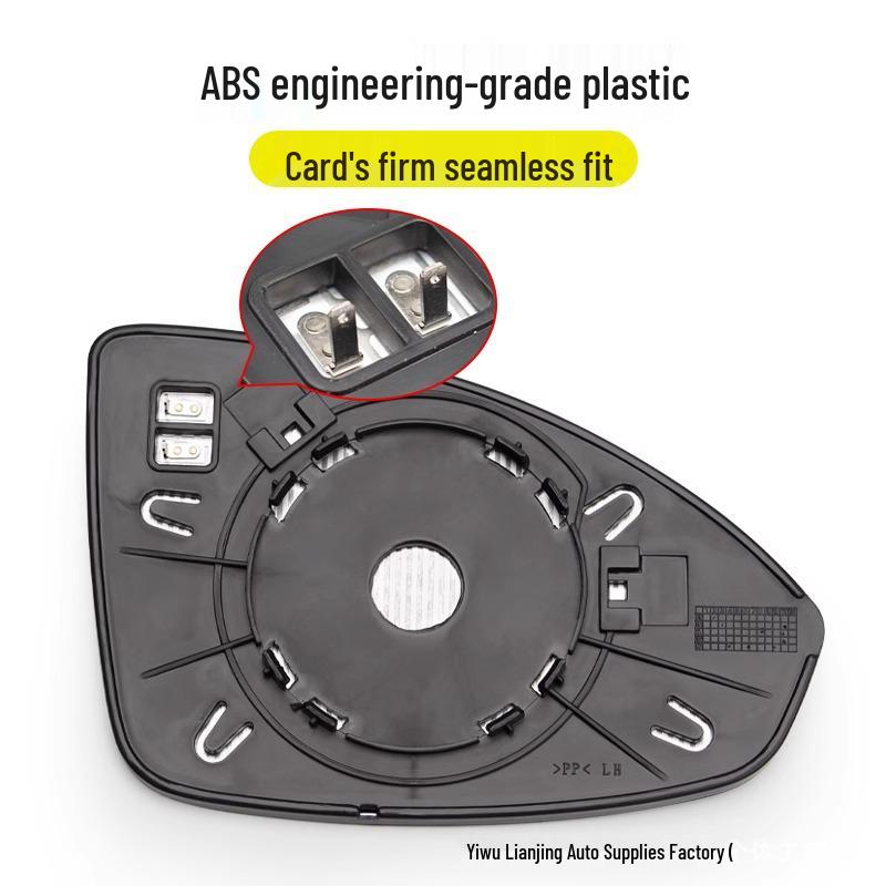 For 09-16 Chevrolet Cruze Rearview Mirror: Reflector Shell with Heating Lens