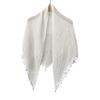 Women S Knitted Solid Color Tassel Versatile Shawl Wrap