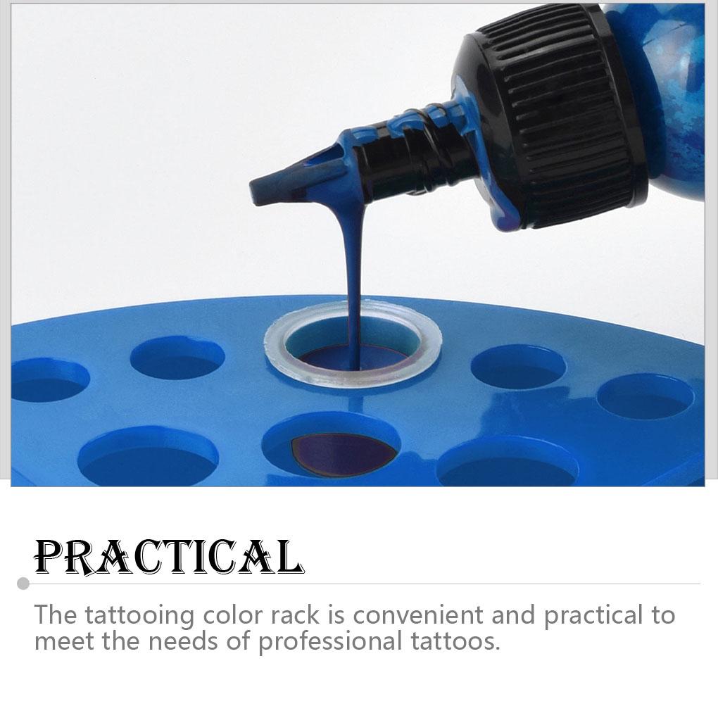 Leichtes Tattoo-Farbgestell Wasserdicht Professioneller Ständerhalter Stabil Verstellbares Kunststoffregal Hohe Tragfähigkeit