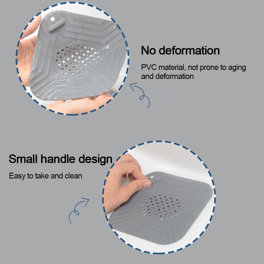 Square Shape Sewer Outfall Drain Filter Floor Drain Mesh Trap  Kitchen Bathroom Accessories