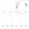 Wedding Arch Backdrop Stand Round Balloon Frame for Graduation Supplies