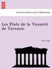 Buch Les E Tats De La Vicomte De Turenne.