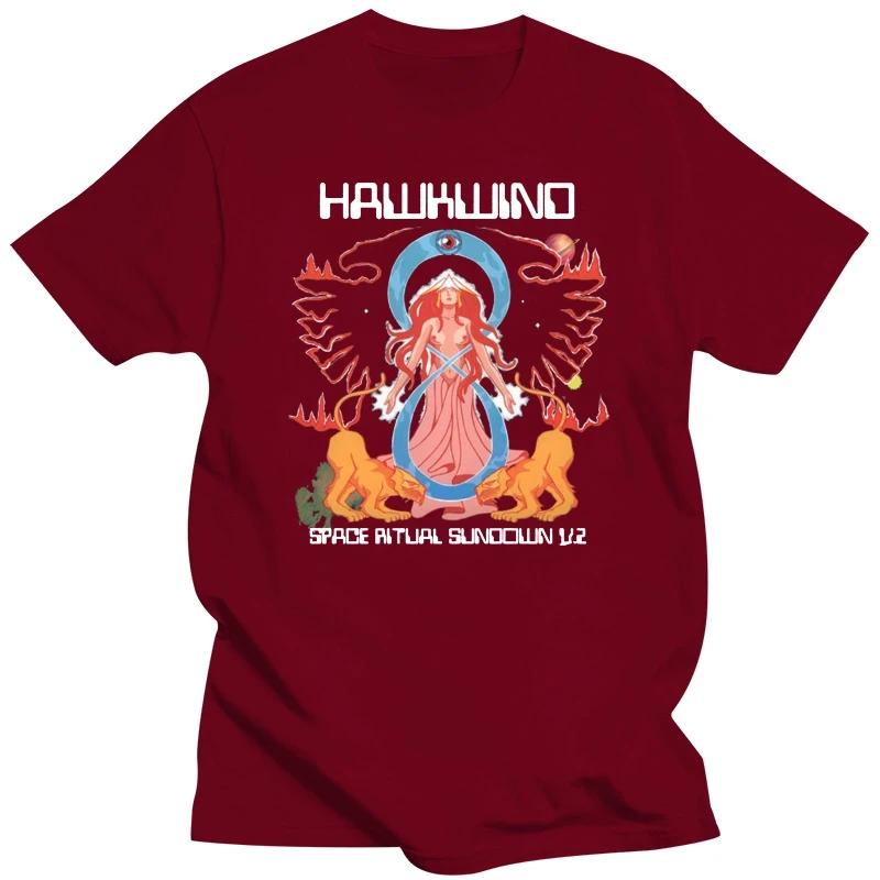 T Shirt Novelty Cool Tops UnisexS Short Sleeve Tshirt Hawkwind Space Ritual T Shirt ( Black ) S Xl