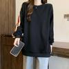 2025 Women's Long Sleeve Loose Warm Velvet Hoodie - German Fleece, Korean Style.