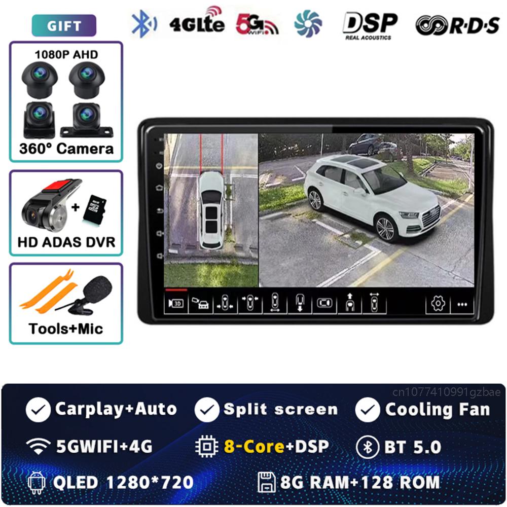 Android 14 Carplay Car Radio For Renault Duster HM 2 II 2020 - 2021 Arkana 1 I 2019-2021 Multimedia Video Player GPS Stereo 2Din