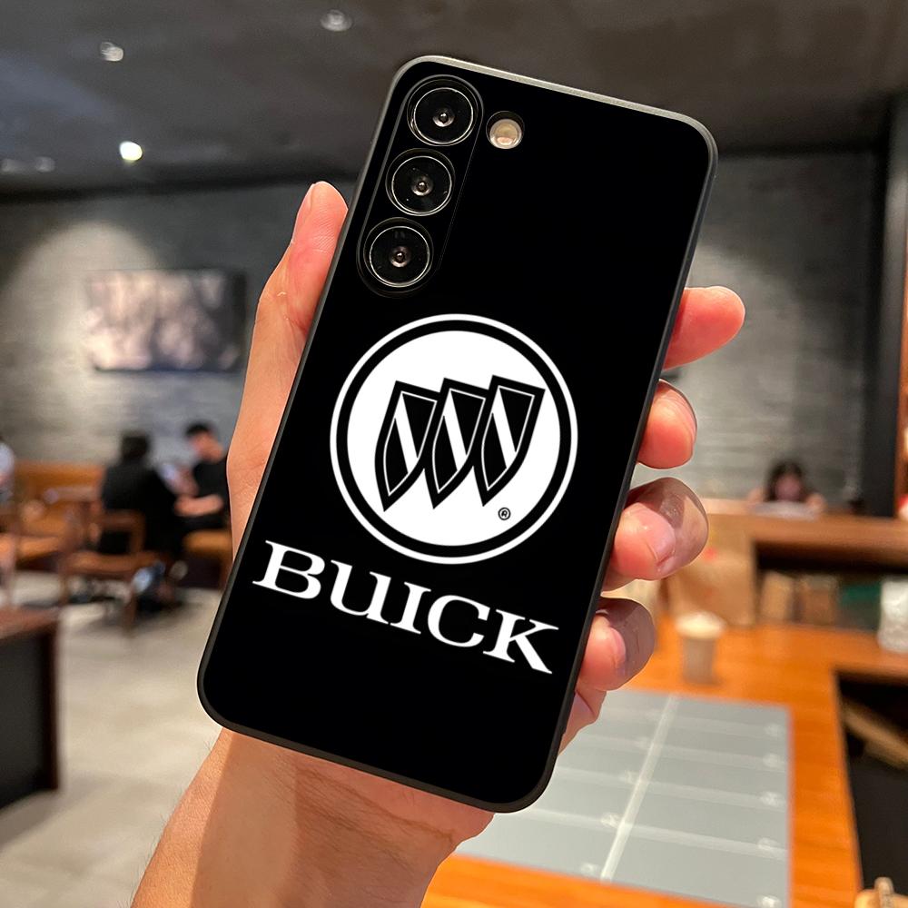 Buick Car Logo Phone Case For Samsung S25 Ultra S24 S23 S22 S21 S20 Plus Fe Galaxy A54 A53 A34 A25 Silicone Cover