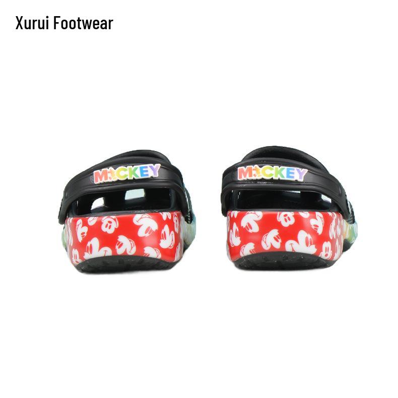 Mickey Mouse Kids' Clog Sandals: Non-Slip, Wear-Resistant Beach Shoes for Boys, Girls, & Toddlers