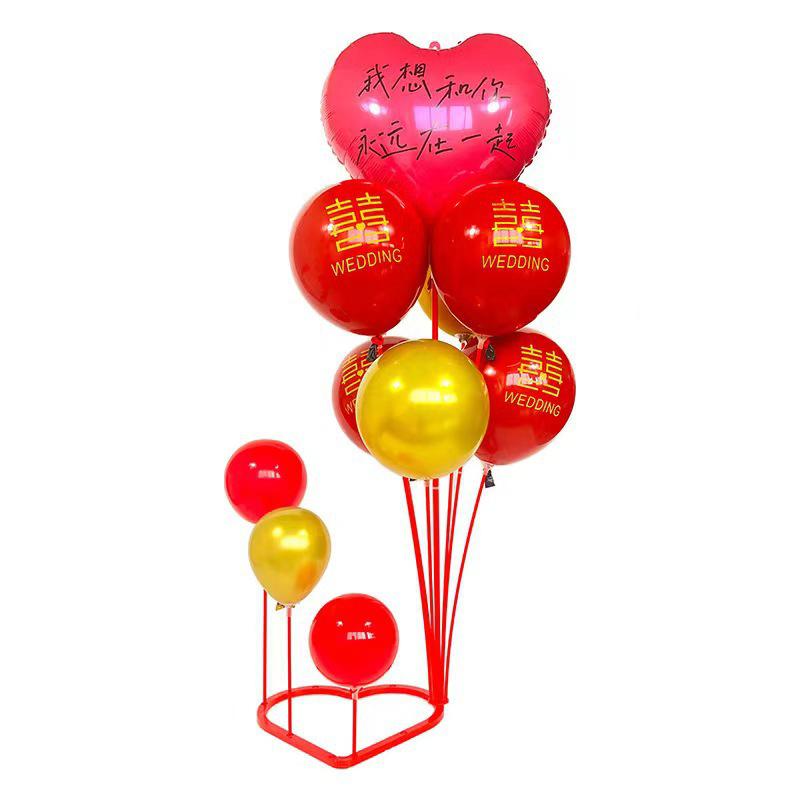 

Набор любовных шаров на День святого Валентина Предложение руки и сердца Подарок на день рождения Свадьба Украшение свадебной комнаты красный