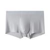Plus-size Men's Summer Thin Ice Silk Graphene Antibacterial Crotch Non-mark Flat Angle Briefs