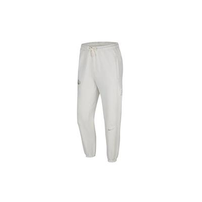 NBA Standard Issue Drawstring Sports Pants Men Bottoms Ivory CN3220-072