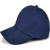 Spring and Summer Fashion Unlined European and American Casual Baseball Cap Soft Pure Cotton Sun Hat Arc Solid Coloradjustable