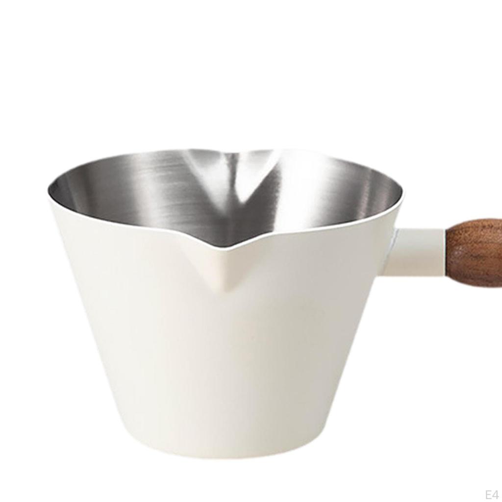 120ml Odměrka na kávu s rukojetí, Multifunkční dárek, Džbánek na mléko, Nalévací nádobka pro domácnost