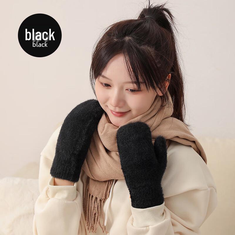 Women s Winter Warm Fleece Lined Cycling Gloves