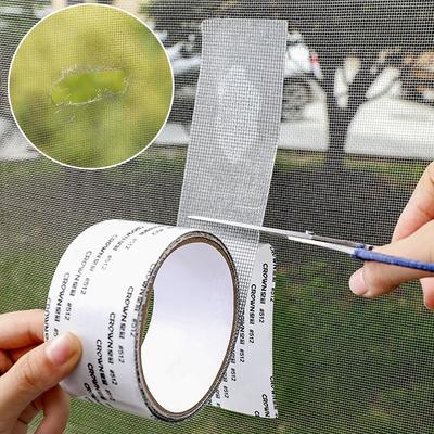 Self Adhesive Window Screen Repair Window Mosquito Net Repair Tape Patch Anti-Insect Mosquito Mesh Broken Holes Repair Stick
