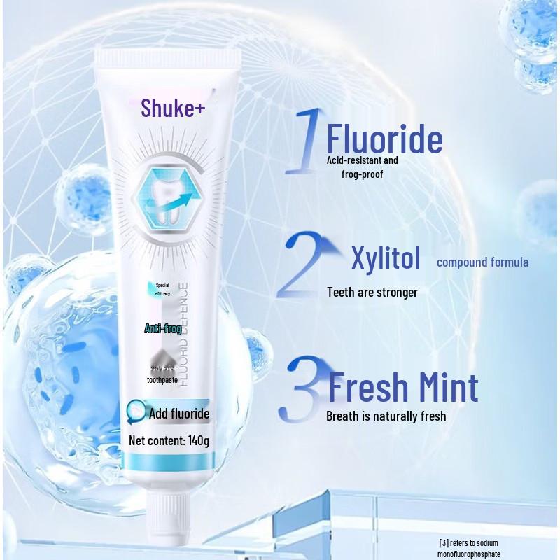 Shuke Gentle Anti-Cavity Toothpaste Multi-Pack