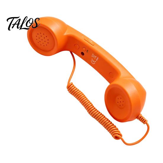 Ricevitore Telefonico Portatile Telefono Vintage per Cellulare, Accessorio Smartphone Cablato Tipo-C da 3,5 mm Ricevitore Retrò, Universale