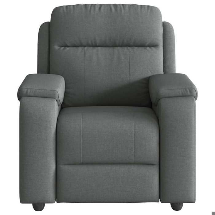 VidaXL Fauteuil de massage inclinable Gris foncé Tissu, fauteuil de massage, fauteuil, fauteuil canapé, fauteuil de bureau 4015691