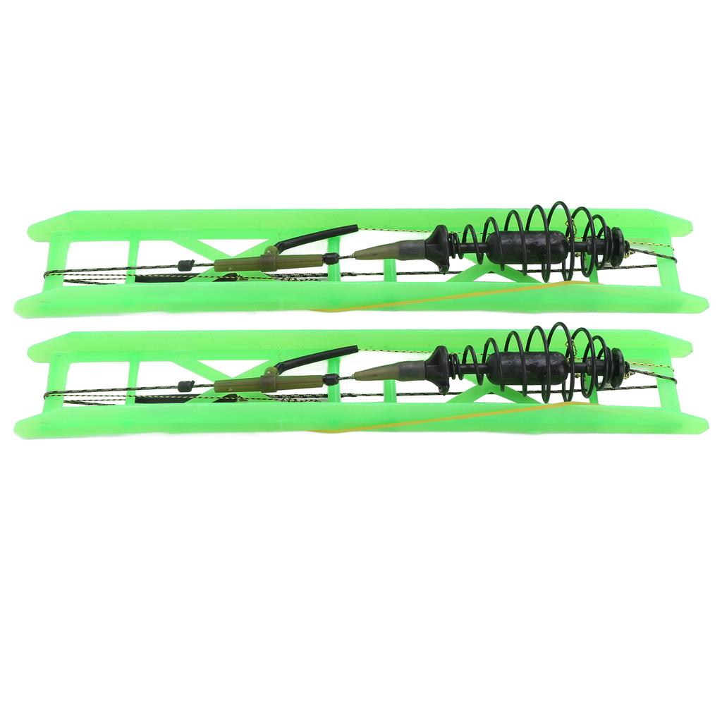 2pcs Fishing Bait Spring Lure Inline Fishing Bait Spring Hanging Tackle Tool with Hooks