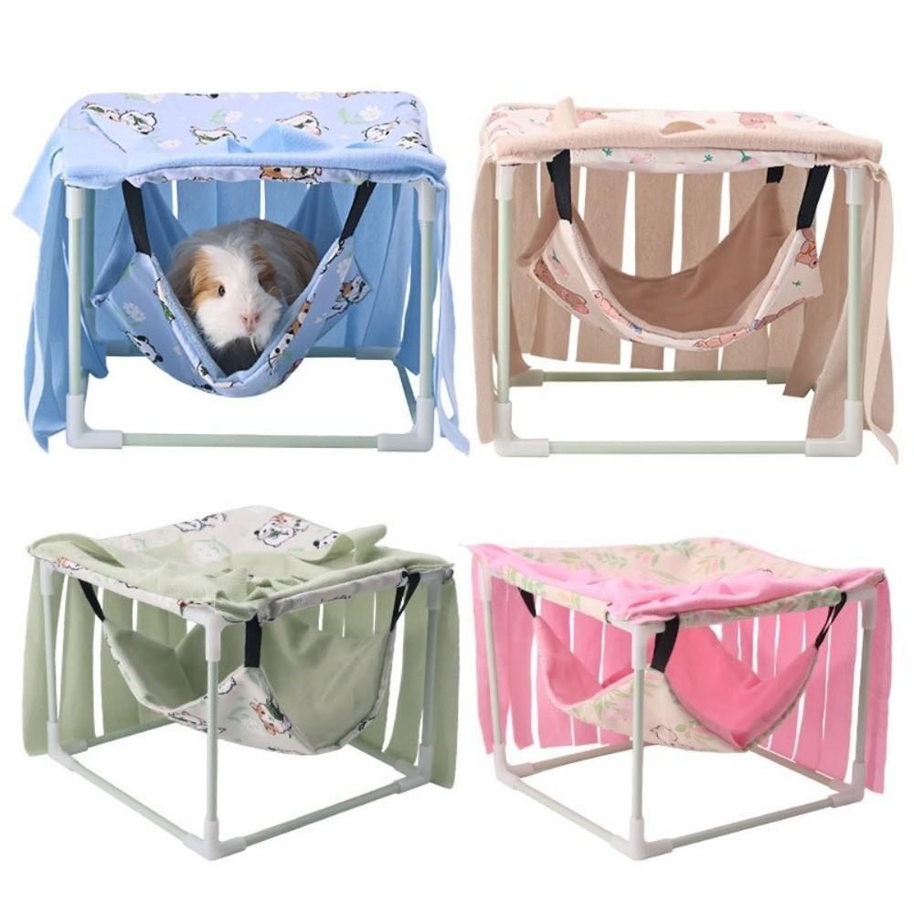 Breathable Ferret Hamster Hammock Soft Hanging Hammock Guinea Pig Hiding Nest  For Guinea Pig