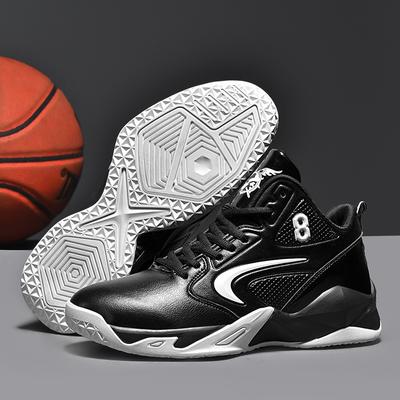 Men Shoes Outdoor Non-slip Basketball Shoes Comfortable Lightweight Sneakers Man Leather Casual Shoes High Quality Tennis Shoes
