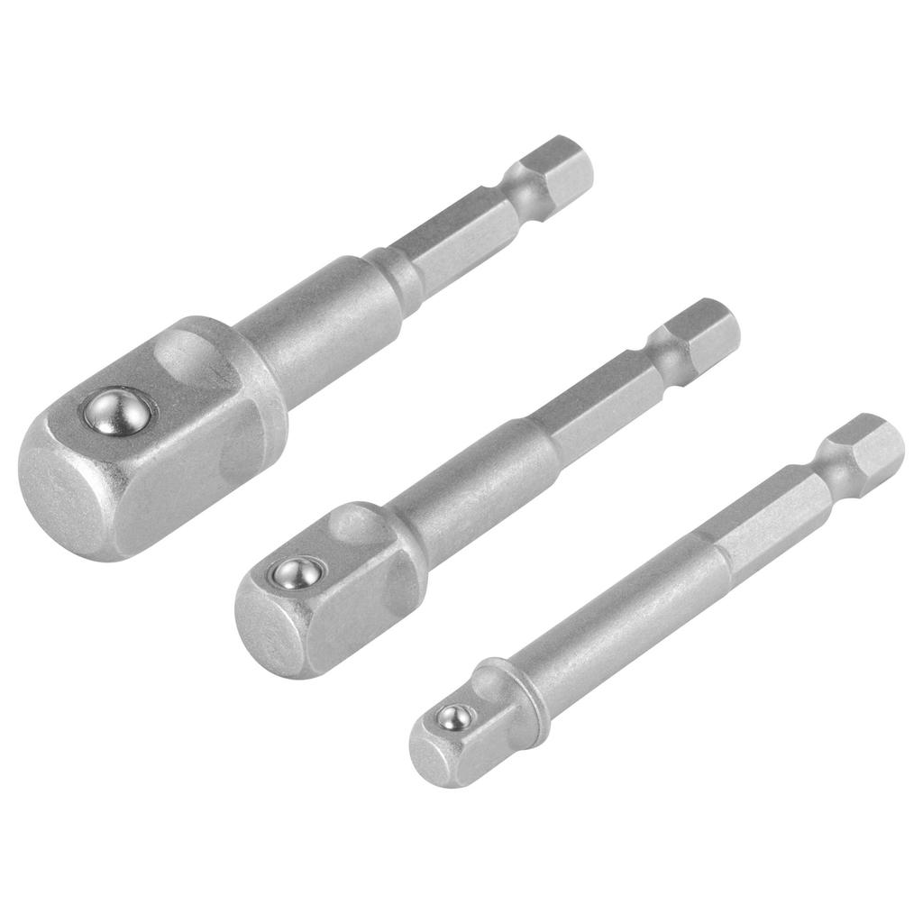 CrV STEEL adapter set (set of 3) 1/4” 3/8” 1/2” Vorstahl