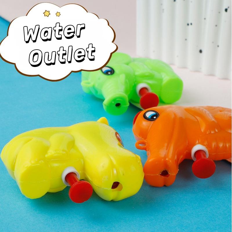 6-24PCS Water Toys Sand Beach Toys Mini Water Gun Cartoon Design Outdoor Game Summer Toys Sport Party Toys Gifts