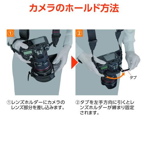 HAKUBA Single-lens camera holster GW-ADVANCE Camera holster light 02 S Black SGWA-CHLT2SBK Lightweight camera holster that suppresses camera shake