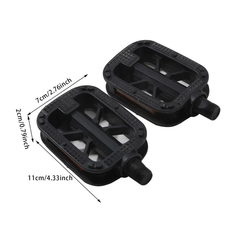 1 Pair Bicycle Pedals Ultralight MTB Road Pedals Bicycle MTB Accessories Foot Pedals Anti-skid Pedals Standard Universal Pedals