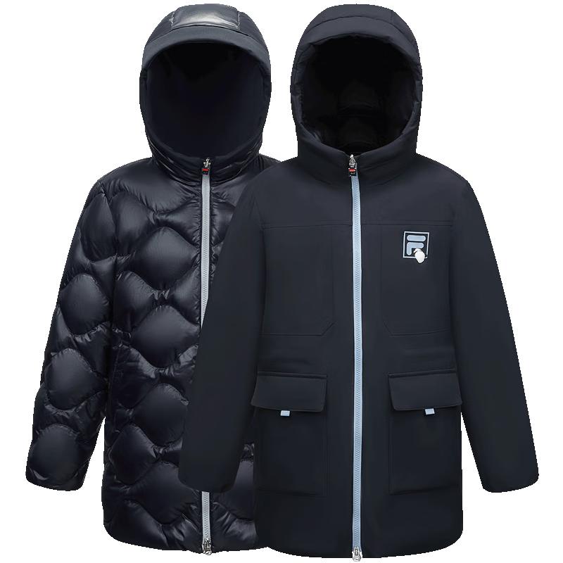 FILA Kids  Reversible Mid-Length Down Jacket 105